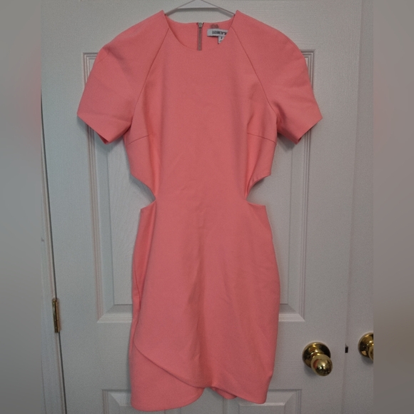 Elizabeth and James Pink Dress with Cutouts - Picture 2 of 5